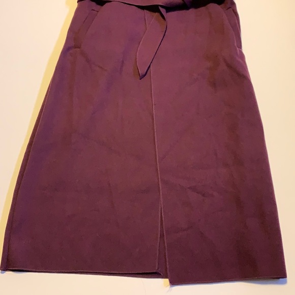 Vintage Long Thin Purple Coat - Women’s Size Small - Picture 5 of 8